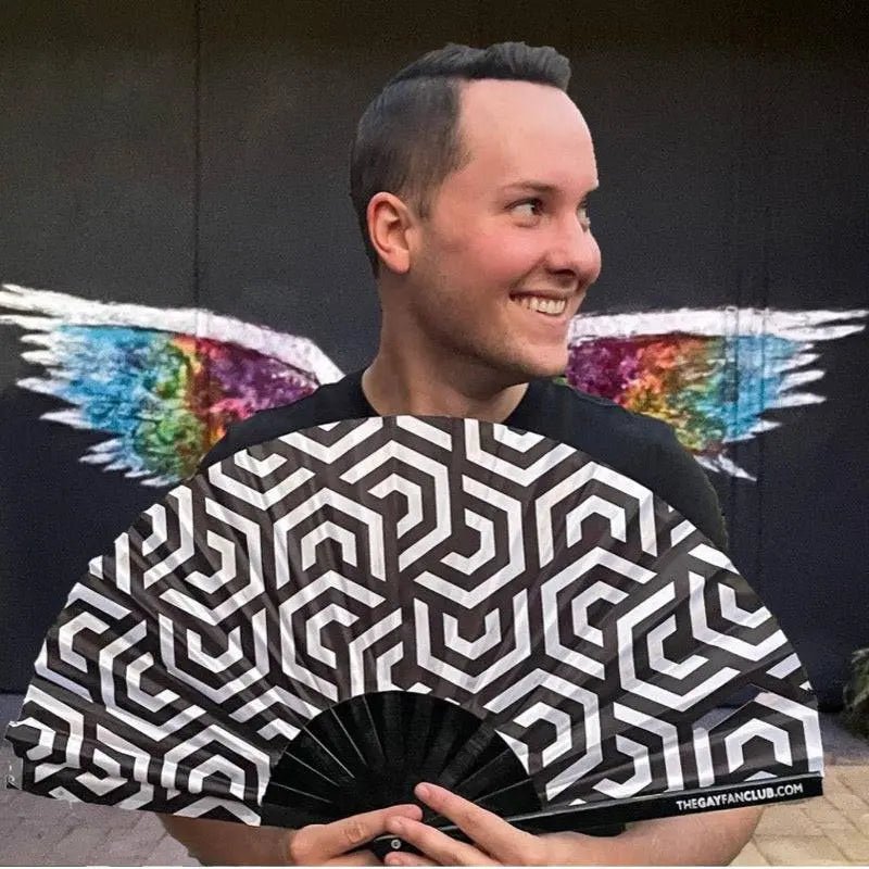 Dimension Fan -Hand Fan- Melted Glam LLC