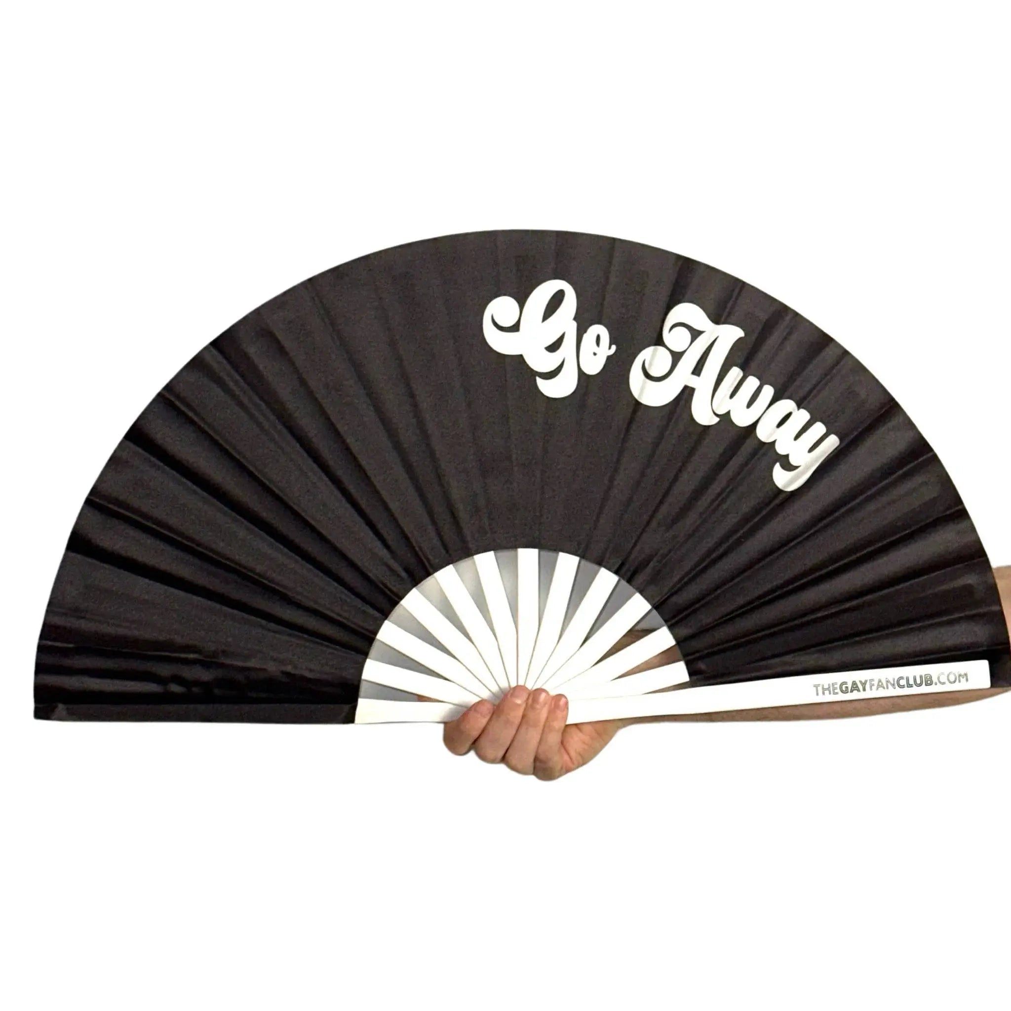 Go Away Fan -Hand Fan- Melted Glam LLC
