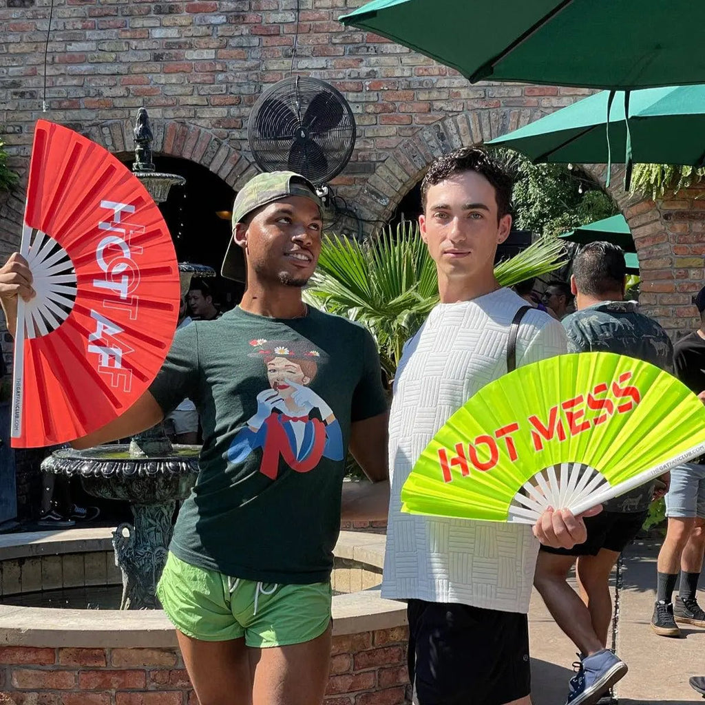 Hot AF Fan -Hand Fan- Melted Glam LLC