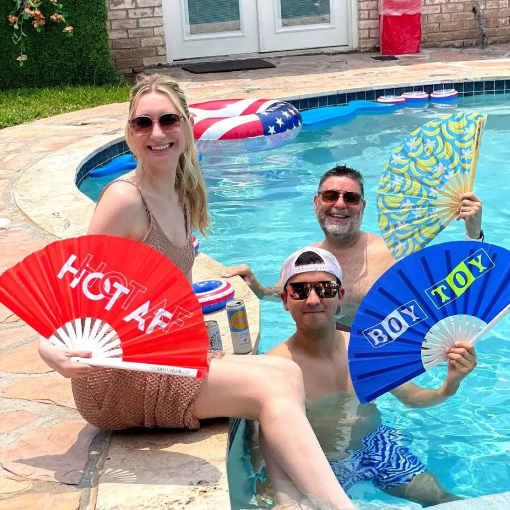 Hot AF Fan -Hand Fan- Melted Glam LLC