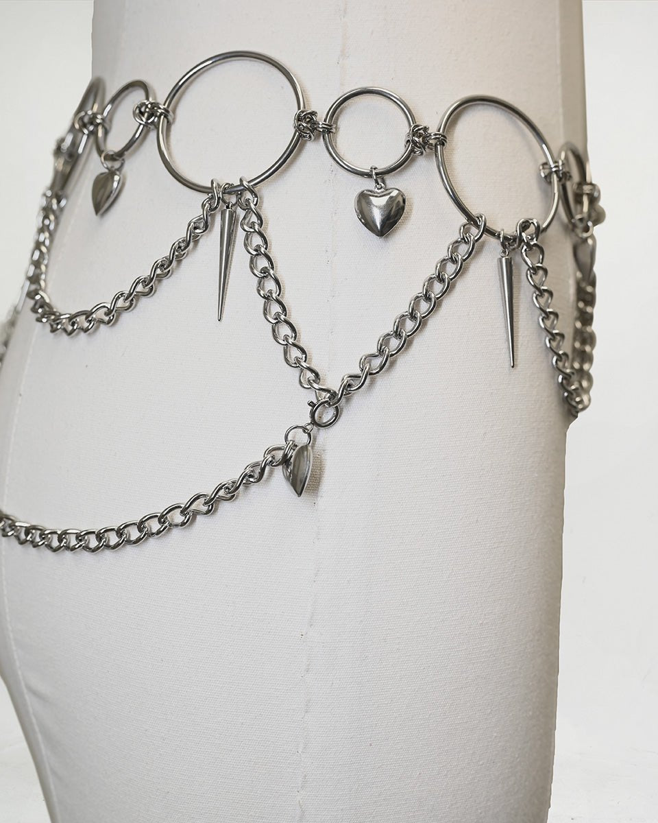 Heartbreaker Waist Chain Belt -Accessory- Melted Glam LLC