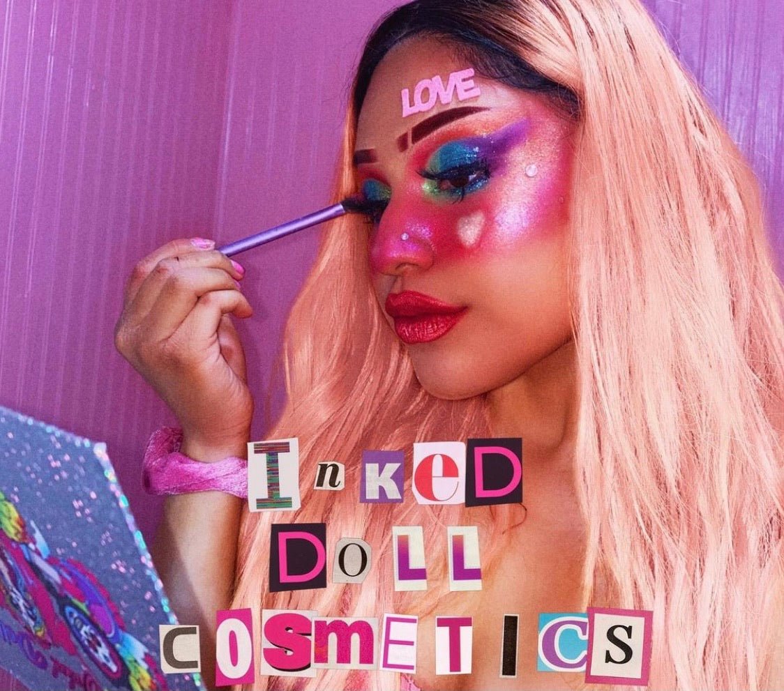 NEON LIGHTS (24PC) *BLACKLIGHT!* Pigment/Glitter Pallete! -Makeup Palette- Melted Glam LLC