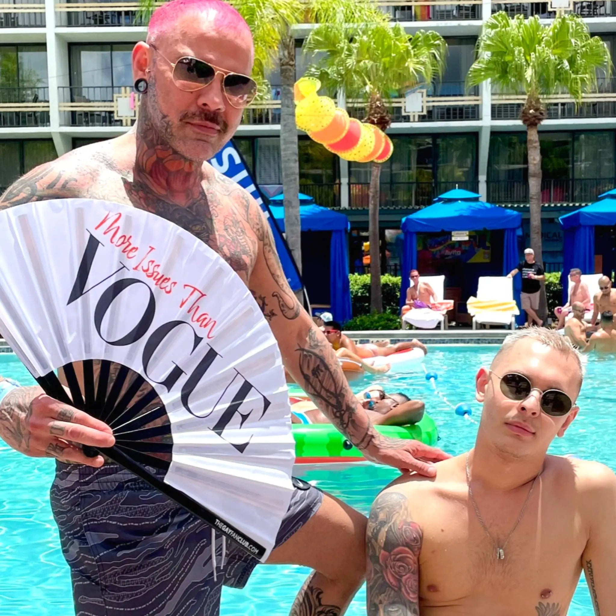 Vogue Fan -Hand Fan- Melted Glam LLC
