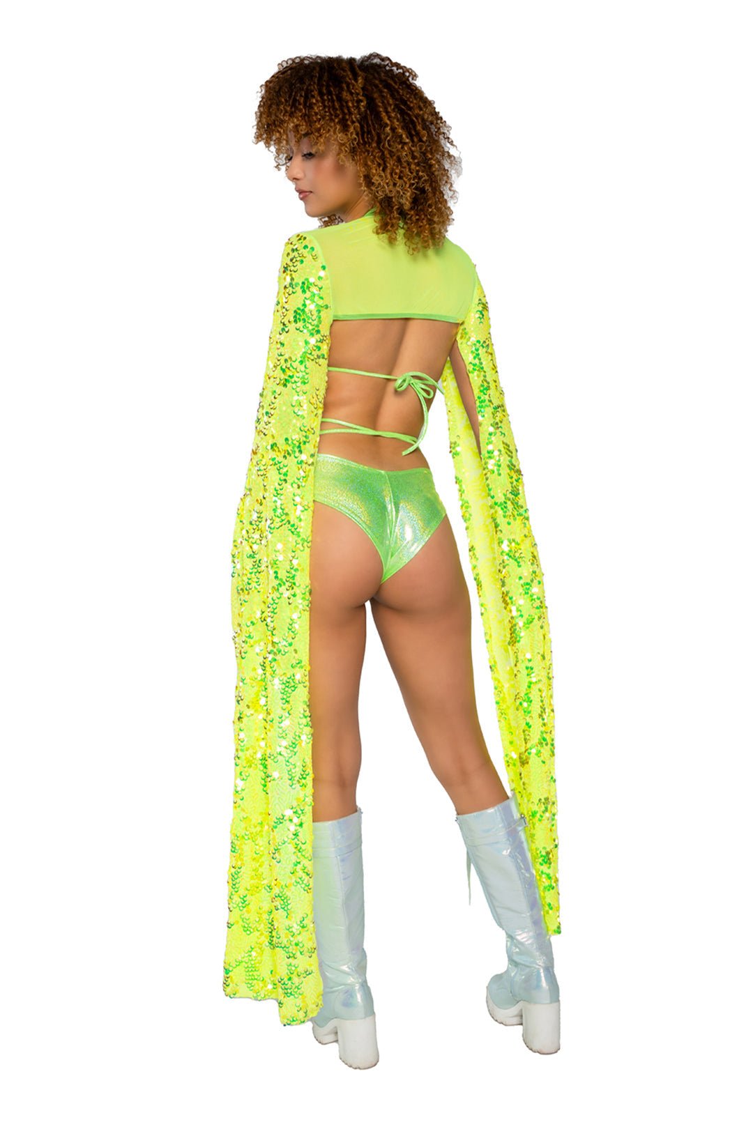 Sequin Drop Sleeve Shrug -Volume 11- Melted Glam LLC