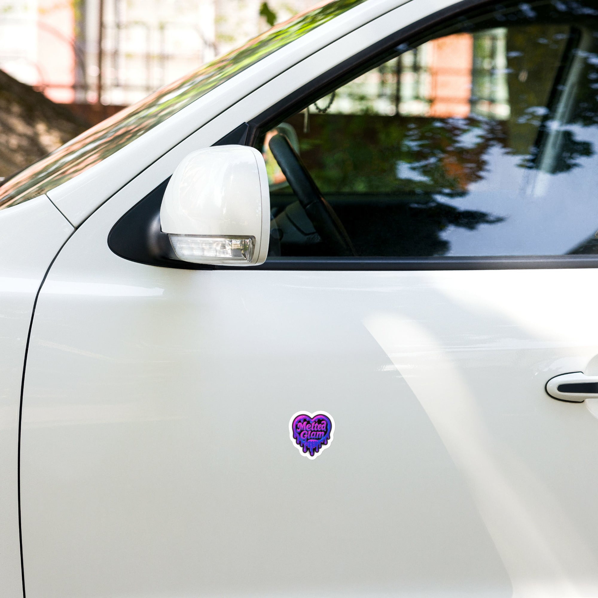 Melted Glam Vinyl Decals – Psychedelic Kiss - Cut Stickers | Melted Glam - Decal - Melted Glam LLC
