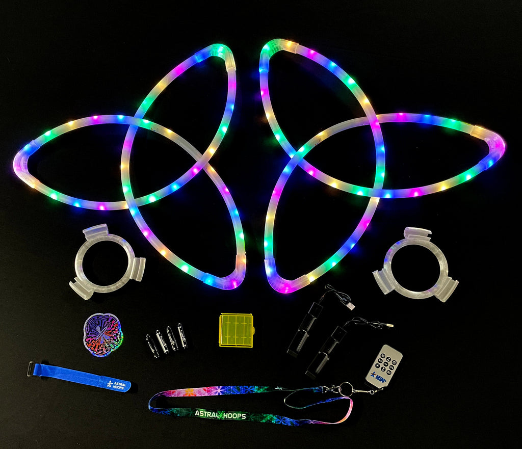 Starlight LED Triquetras (Pair) -Flow Prop- Melted Glam LLC