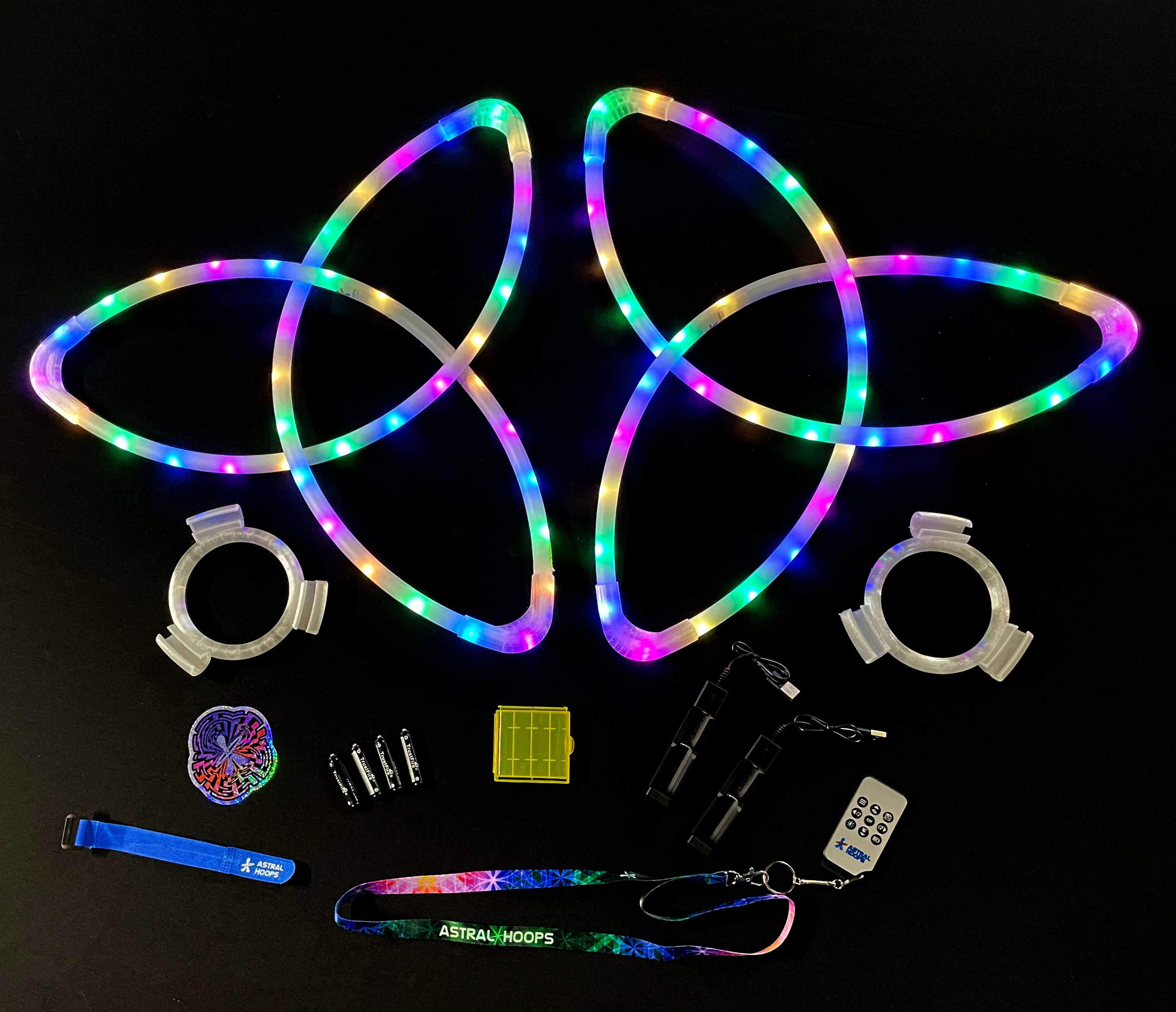 Starlight LED Triquetras (Pair) -Flow Prop- Melted Glam LLC