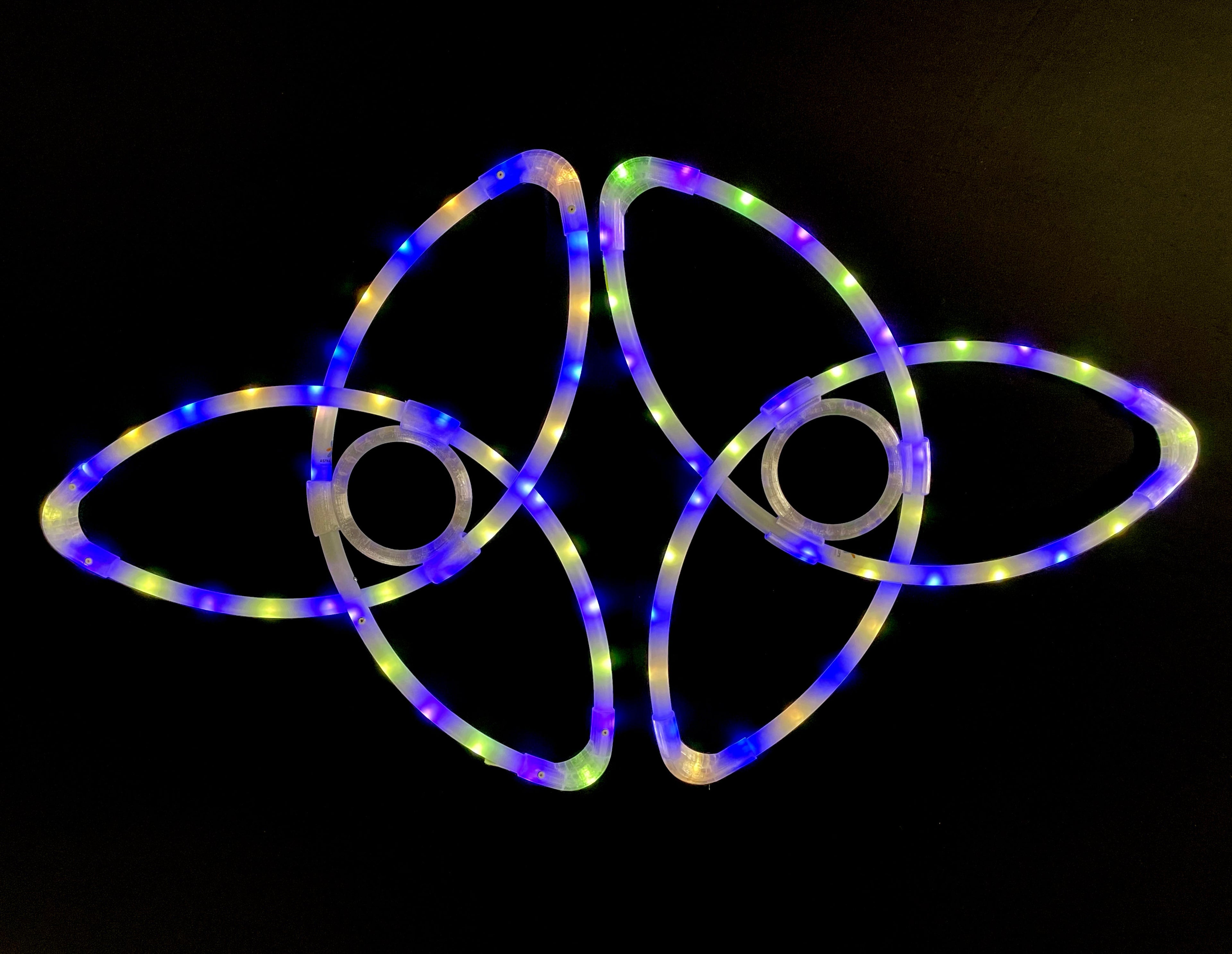 Starlight LED Triquetras (Pair) -Flow Prop- Melted Glam LLC