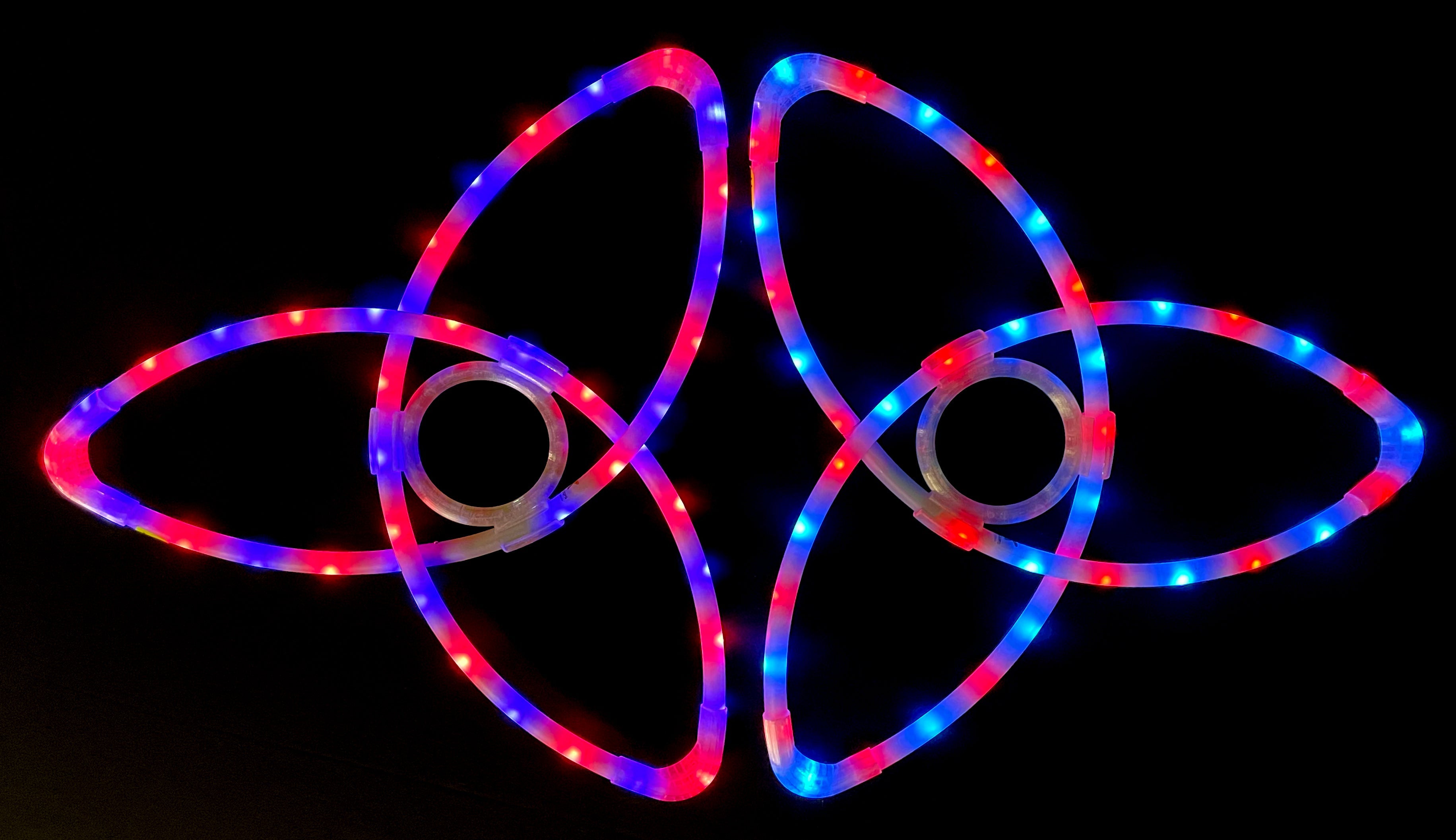 Starlight LED Triquetras (Pair) -Flow Prop- Melted Glam LLC