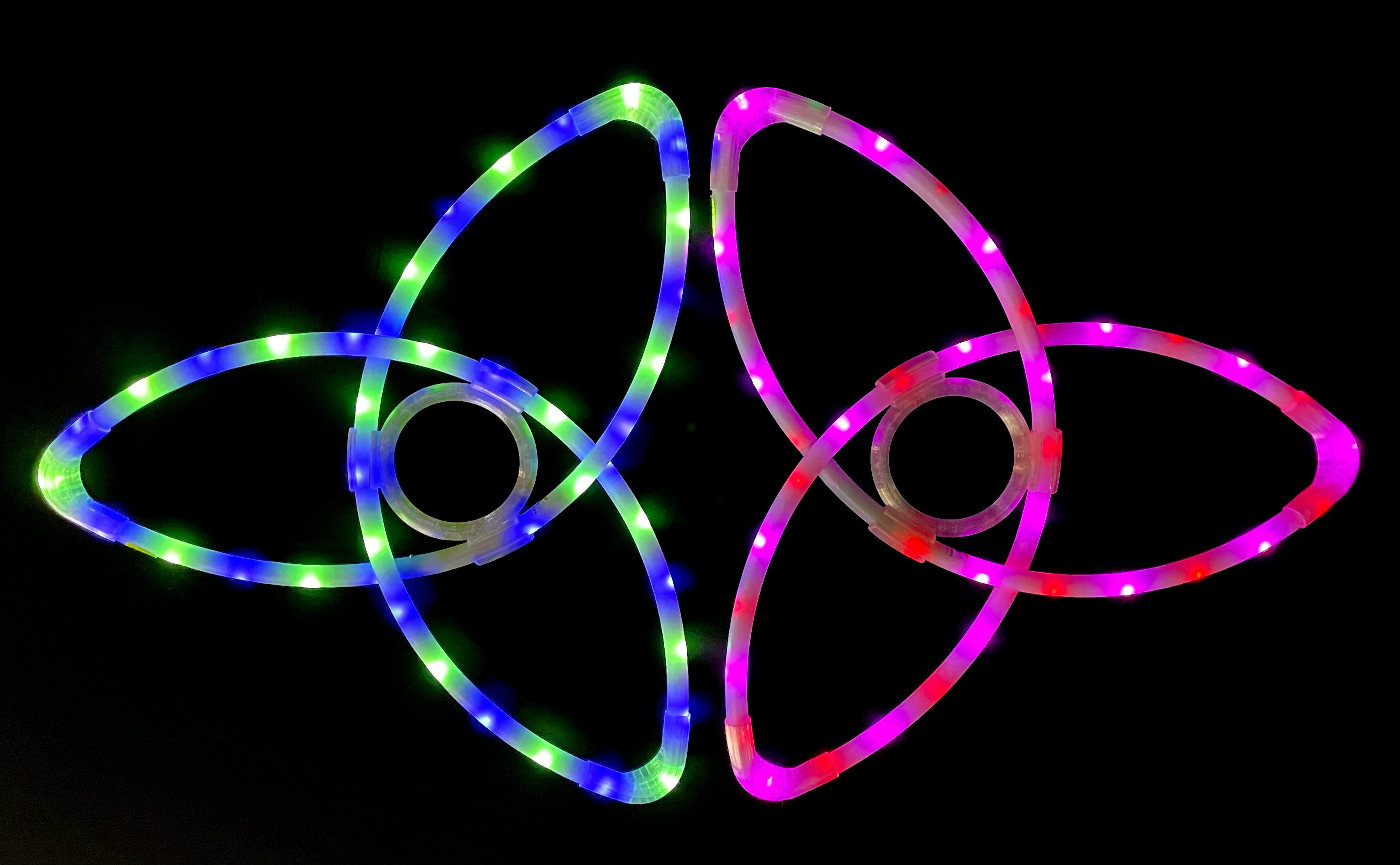Starlight LED Triquetras (Pair) -Flow Prop- Melted Glam LLC