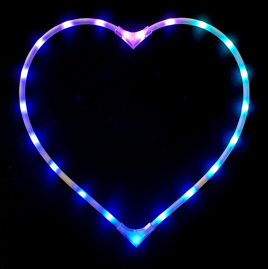 Starlight Heart LED -LED Hoop- Melted Glam LLC