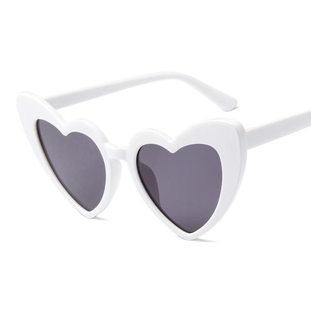 Love Heart Sunglasses For Women Eyewear For Women/Men Metal Eyeglasses Shades For Women -sunglasses- Melted Glam LLC
