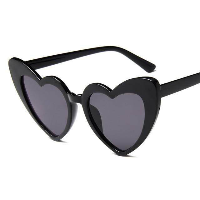 Love Heart Sunglasses For Women Eyewear For Women/Men Metal Eyeglasses Shades For Women -sunglasses- Melted Glam LLC