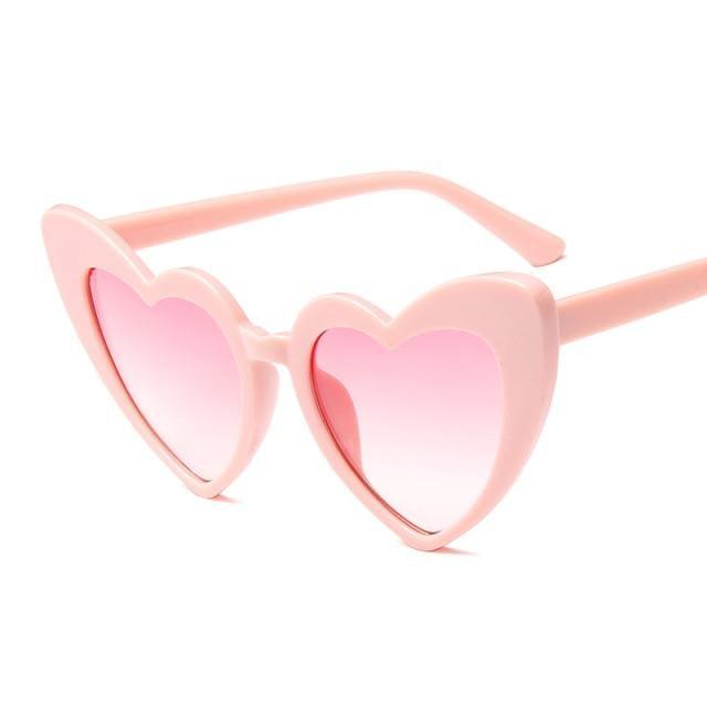 Love Heart Sunglasses For Women Eyewear For Women/Men Metal Eyeglasses Shades For Women -sunglasses- Melted Glam LLC