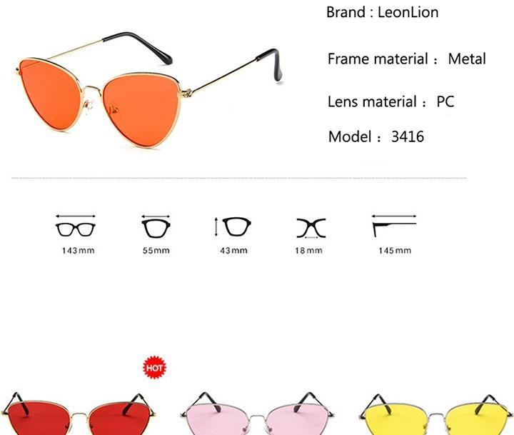 Metal Round Sunglasses Retro Design Sunglasses For Women New Cat Eye Glasses For Women New Popular Eyeglasses For Female Ladies Cat Eye Retro Sunglasses -Sunglasses- Melted Glam LLC