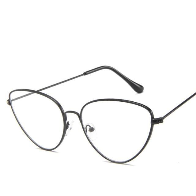 Metal Round Sunglasses Retro Design Sunglasses For Women New Cat Eye Glasses For Women New Popular Eyeglasses For Female Ladies Cat Eye Retro Sunglasses -Sunglasses- Melted Glam LLC