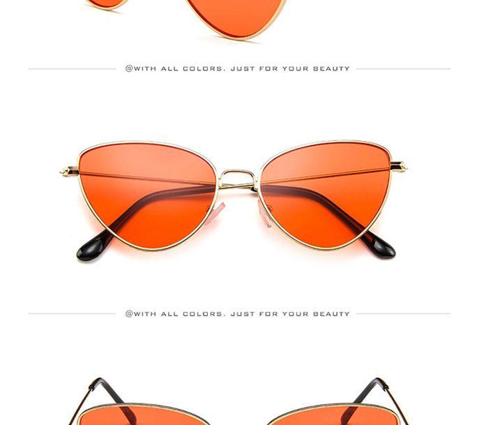 Metal Round Sunglasses Retro Design Sunglasses For Women New Cat Eye Glasses For Women New Popular Eyeglasses For Female Ladies Cat Eye Retro Sunglasses -Sunglasses- Melted Glam LLC