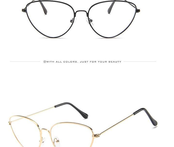 Metal Round Sunglasses Retro Design Sunglasses For Women New Cat Eye Glasses For Women New Popular Eyeglasses For Female Ladies Cat Eye Retro Sunglasses -Sunglasses- Melted Glam LLC