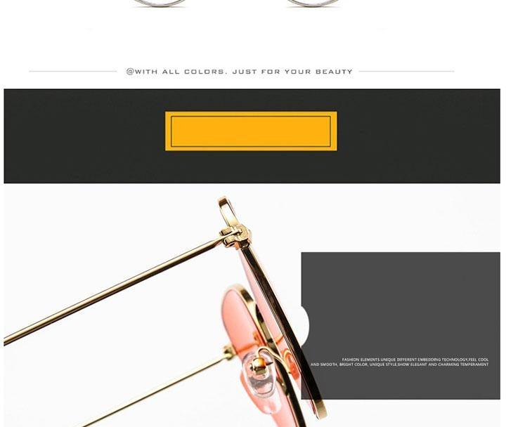 Metal Round Sunglasses Retro Design Sunglasses For Women New Cat Eye Glasses For Women New Popular Eyeglasses For Female Ladies Cat Eye Retro Sunglasses -Sunglasses- Melted Glam LLC