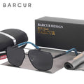 Modern Retro VIntage Luxury BARCUR Square Mens Sunglasses Polarized Driving Gradient Sun Glasses for Men UV400 Shades Eyewear Stevvex Big Frame sunglasses For Men -sunglasses- Melted Glam LLC