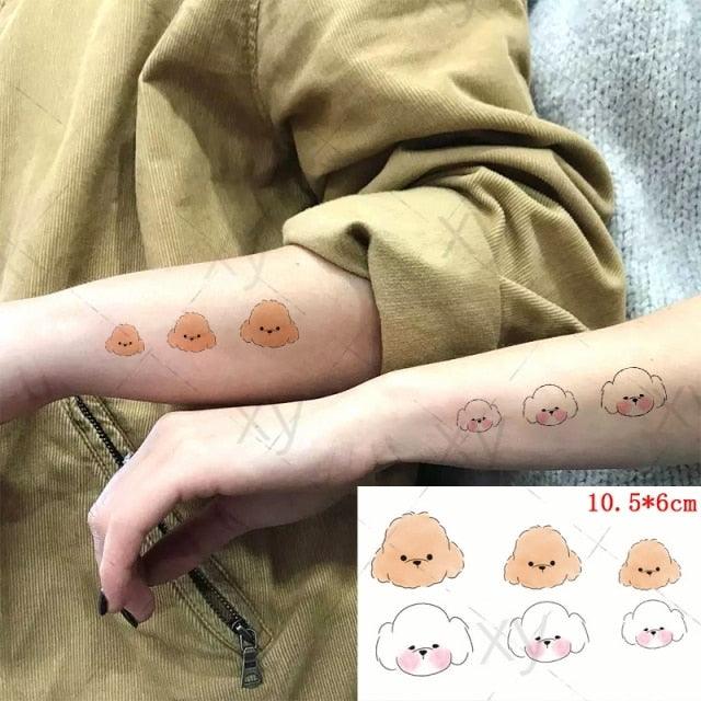 Modern Small Tattoo Sun Moon Heart Waterproof Temporary Tattoos High Quality Design For Womens -Temporary tattoos- Melted Glam LLC