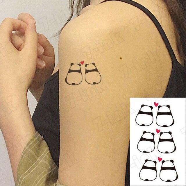 Modern Small Tattoo Sun Moon Heart Waterproof Temporary Tattoos High Quality Design For Womens -Temporary tattoos- Melted Glam LLC