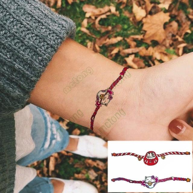 Modern Small Tattoo Sun Moon Heart Waterproof Temporary Tattoos High Quality Design For Womens -Temporary tattoos- Melted Glam LLC