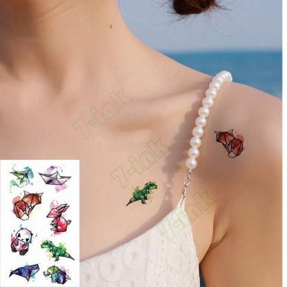 Modern Small Tattoo Sun Moon Heart Waterproof Temporary Tattoos High Quality Design For Womens
