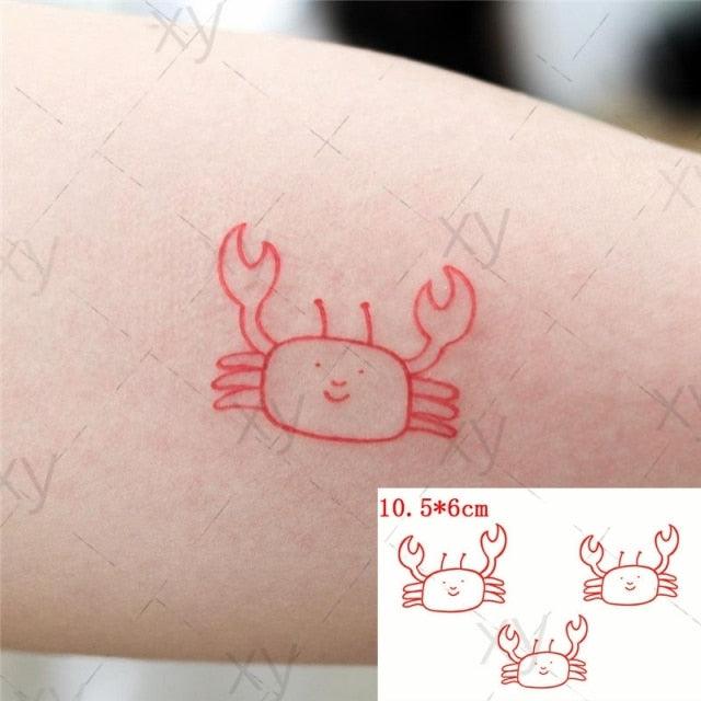 Modern Small Tattoo Sun Moon Heart Waterproof Temporary Tattoos High Quality Design For Womens -Temporary tattoos- Melted Glam LLC