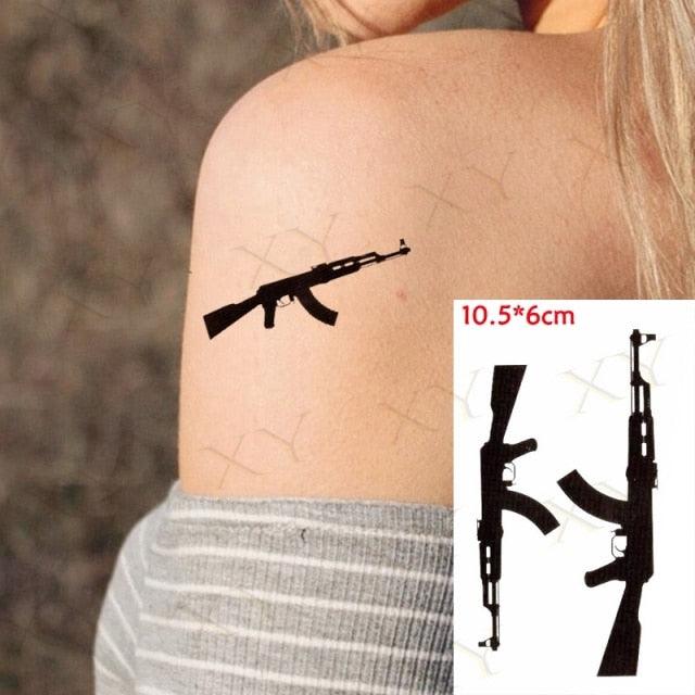 Modern Small Tattoo Sun Moon Heart Waterproof Temporary Tattoos High Quality Design For Womens -Temporary tattoos- Melted Glam LLC