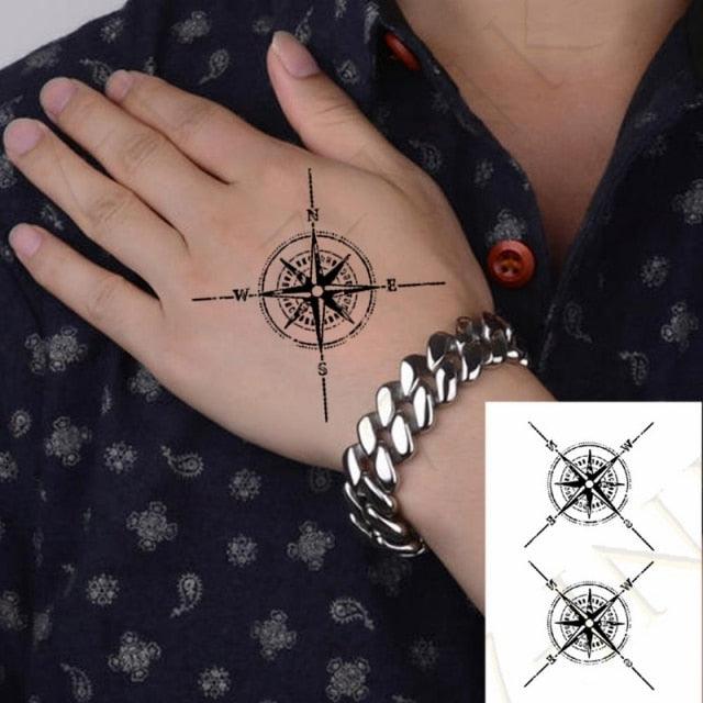 Modern Small Tattoo Sun Moon Heart Waterproof Temporary Tattoos High Quality Design For Womens -Temporary tattoos- Melted Glam LLC