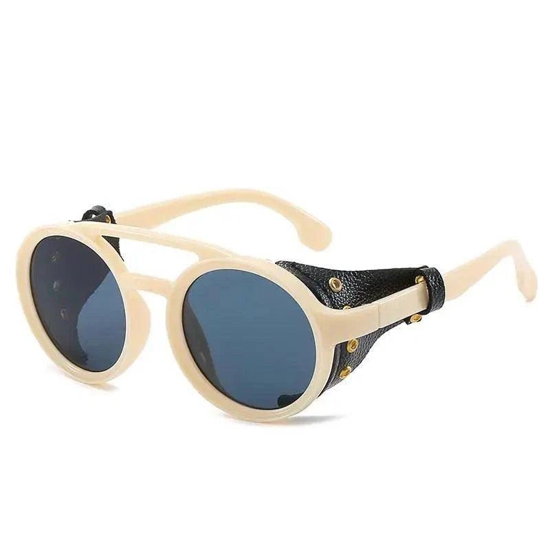 New Retro Sunglasses Unique Design Round Frame Vintage Style Sunglasses UV400 For Men -Sunglasses- Melted Glam LLC
