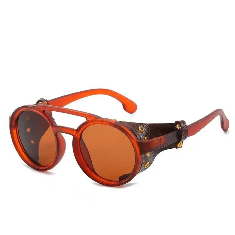 New Retro Sunglasses Unique Design Round Frame Vintage Style Sunglasses UV400 For Men -Sunglasses- Melted Glam LLC