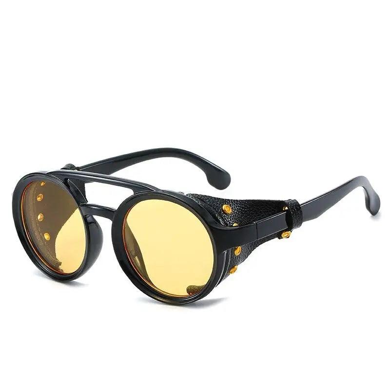 New Retro Sunglasses Unique Design Round Frame Vintage Style Sunglasses UV400 For Men -Sunglasses- Melted Glam LLC