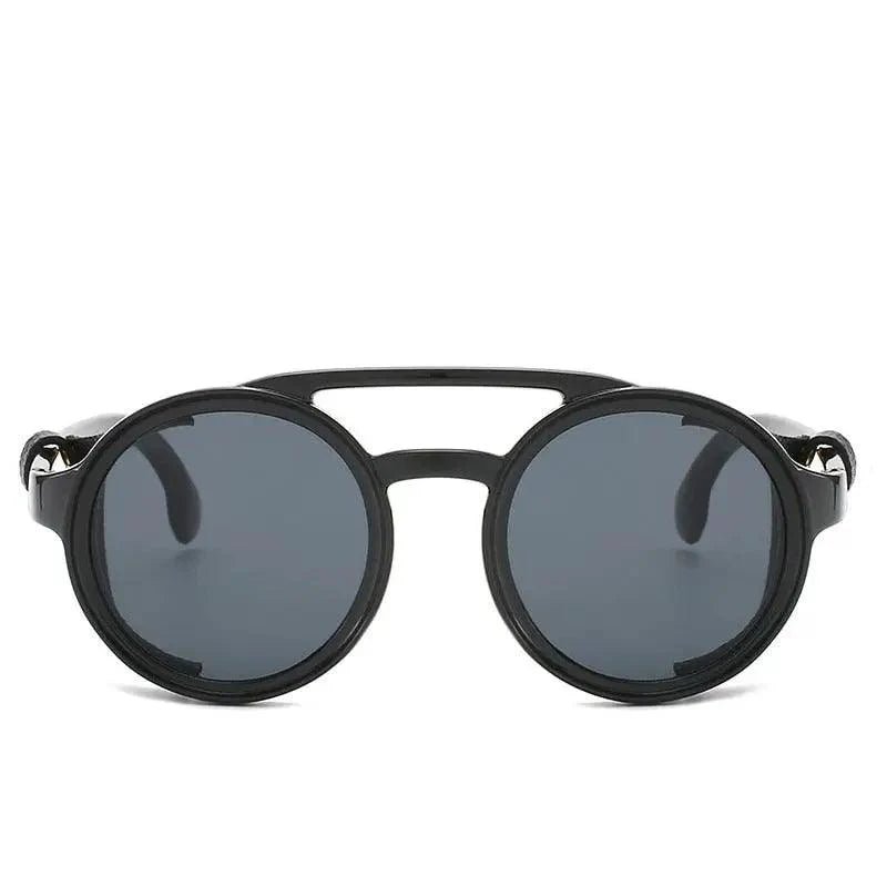 New Retro Sunglasses Unique Design Round Frame Vintage Style Sunglasses UV400 For Men -Sunglasses- Melted Glam LLC