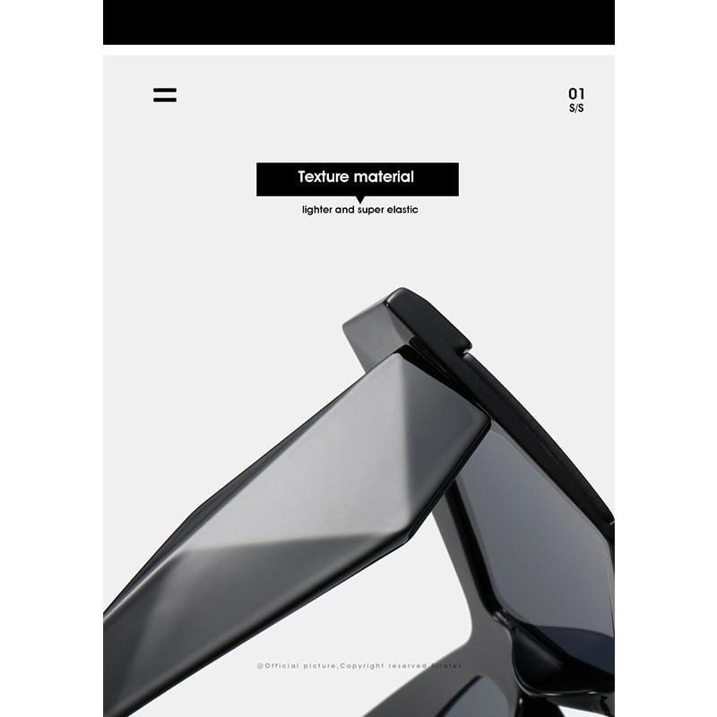 Oversized Square Cateye Polarized Sunglasses Big Trendy Style Fashionable Personality Big Frame Sunglasses New Fashionable & Popular Street Style Sunglasses For Women -Sunglasses- Melted Glam LLC