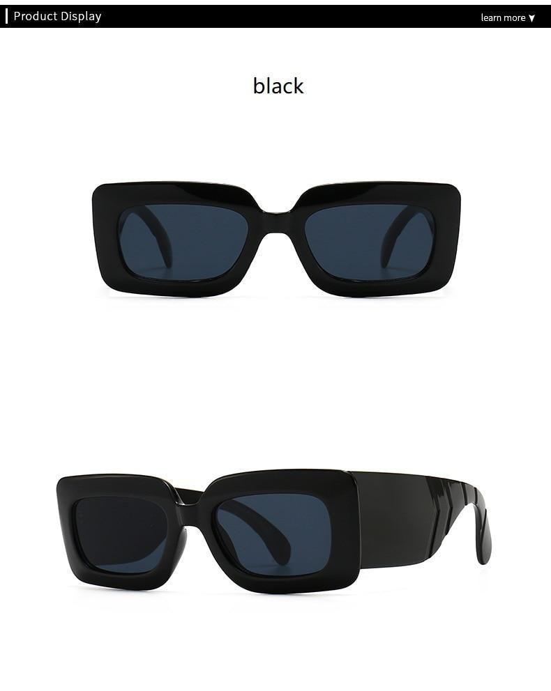 Oversized Square Sunglasses Classic Square Sunglasses For Men & Women Sun Glasses In Snake Pattern For Traveling Shades Female -Sunglasses- Melted Glam LLC