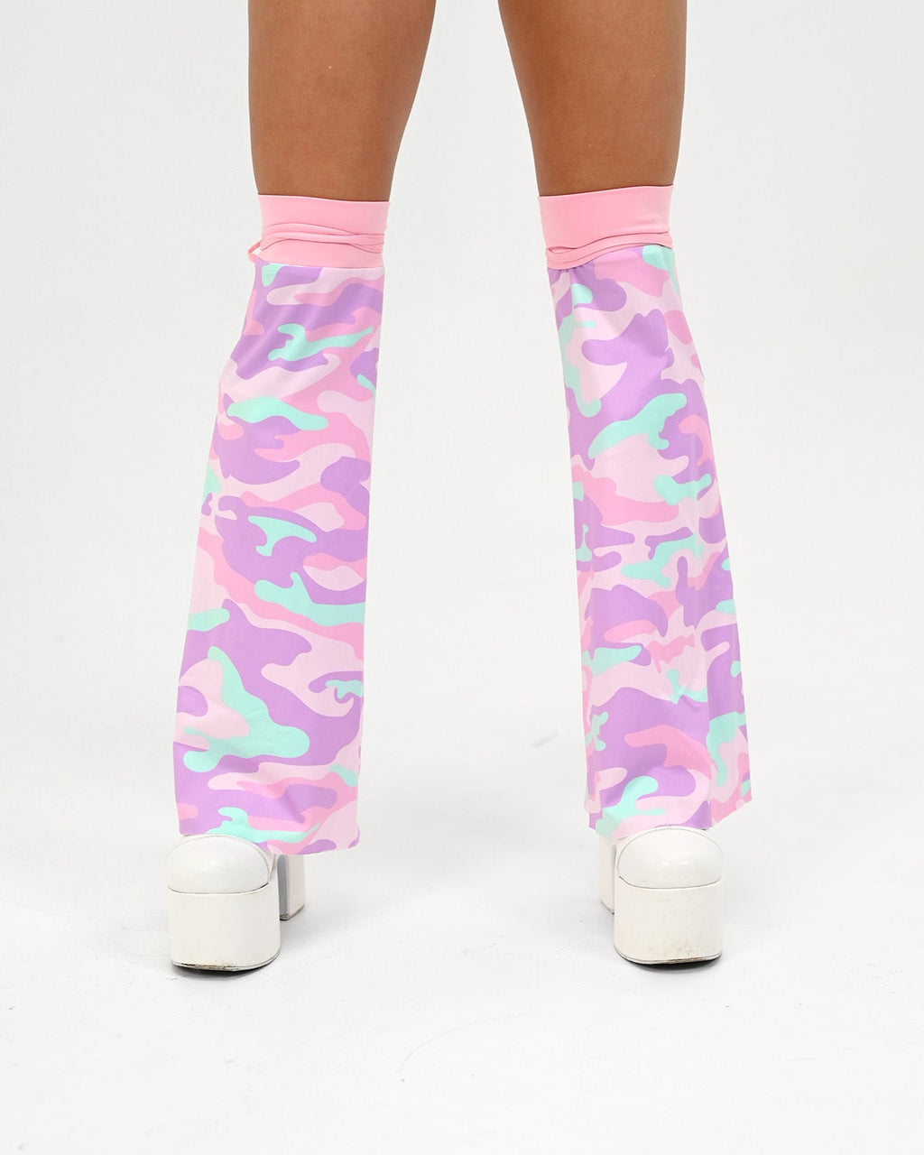 Cotton Candy Camo Leg Warmers -Leg Warmers- Melted Glam LLC