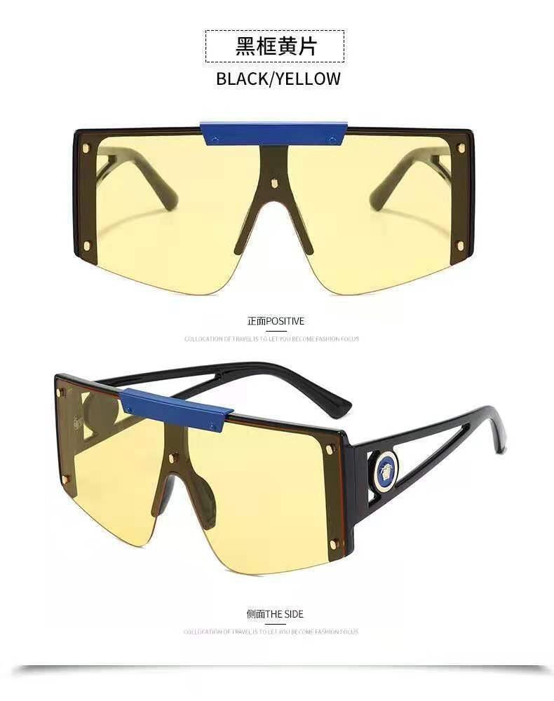Polarized Lens Wear Over Prescription Glasses Fit Over Regular Glasses with 100% UV Protection Classic Male & Ladies Fashionable Big Size Sunglasses With Protection Against Wind & Sand Connected Sunglasses For Men & Women -Sunglasses- Melted Glam LLC