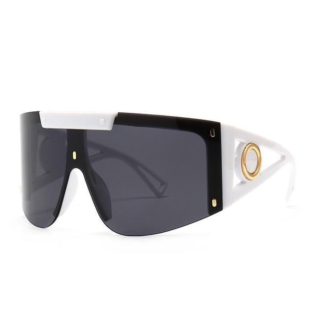 Polarized Lens Wear Over Prescription Glasses Fit Over Regular Glasses with 100% UV Protection Classic Male & Ladies Fashionable Big Size Sunglasses With Protection Against Wind & Sand Connected Sunglasses For Men & Women -Sunglasses- Melted Glam LLC