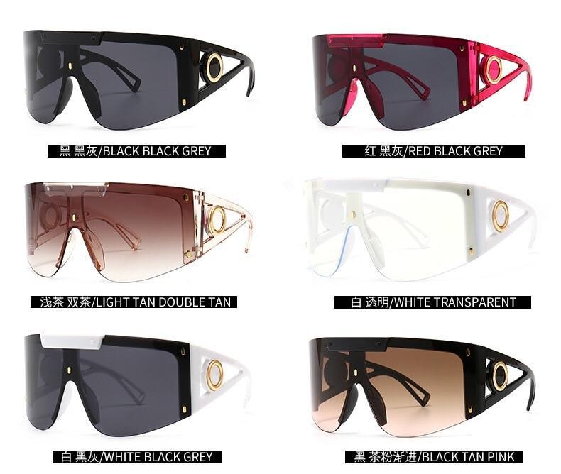 Polarized Lens Wear Over Prescription Glasses Fit Over Regular Glasses with 100% UV Protection Classic Male & Ladies Fashionable Big Size Sunglasses With Protection Against Wind & Sand Connected Sunglasses For Men & Women -Sunglasses- Melted Glam LLC