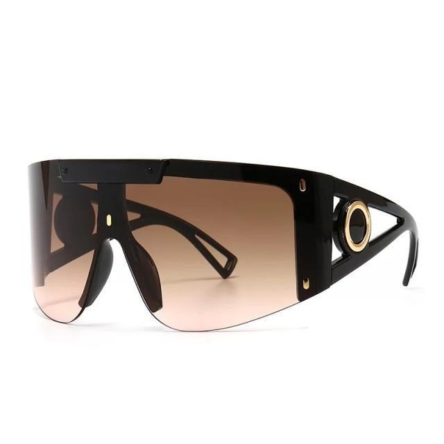 Polarized Lens Wear Over Prescription Glasses Fit Over Regular Glasses with 100% UV Protection Classic Male & Ladies Fashionable Big Size Sunglasses With Protection Against Wind & Sand Connected Sunglasses For Men & Women -Sunglasses- Melted Glam LLC