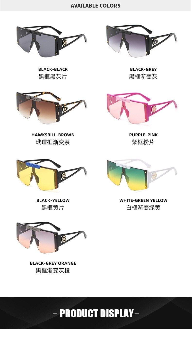Polarized Lens Wear Over Prescription Glasses Fit Over Regular Glasses with 100% UV Protection Classic Male & Ladies Fashionable Big Size Sunglasses With Protection Against Wind & Sand Connected Sunglasses For Men & Women -Sunglasses- Melted Glam LLC