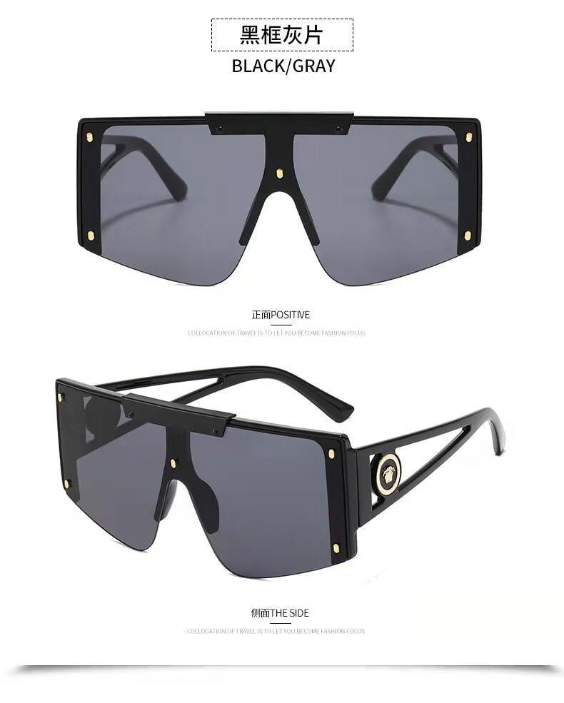 Polarized Lens Wear Over Prescription Glasses Fit Over Regular Glasses with 100% UV Protection Classic Male & Ladies Fashionable Big Size Sunglasses With Protection Against Wind & Sand Connected Sunglasses For Men & Women -Sunglasses- Melted Glam LLC