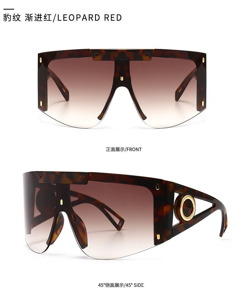 Polarized Lens Wear Over Prescription Glasses Fit Over Regular Glasses with 100% UV Protection Classic Male & Ladies Fashionable Big Size Sunglasses With Protection Against Wind & Sand Connected Sunglasses For Men & Women -Sunglasses- Melted Glam LLC