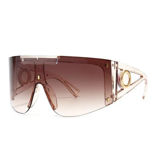 Polarized Lens Wear Over Prescription Glasses Fit Over Regular Glasses with 100% UV Protection Classic Male & Ladies Fashionable Big Size Sunglasses With Protection Against Wind & Sand Connected Sunglasses For Men & Women -Sunglasses- Melted Glam LLC