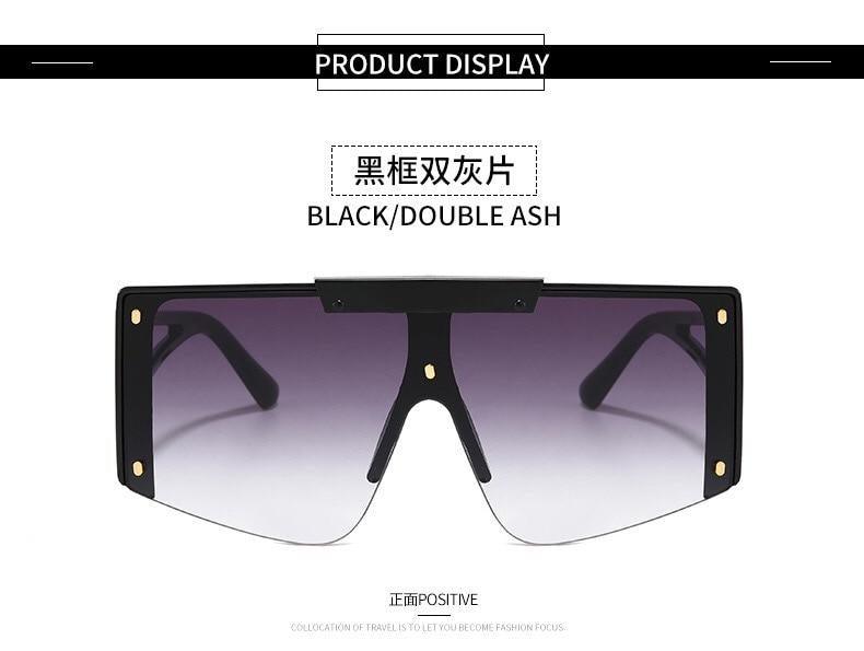 Polarized Lens Wear Over Prescription Glasses Fit Over Regular Glasses with 100% UV Protection Classic Male & Ladies Fashionable Big Size Sunglasses With Protection Against Wind & Sand Connected Sunglasses For Men & Women -Sunglasses- Melted Glam LLC