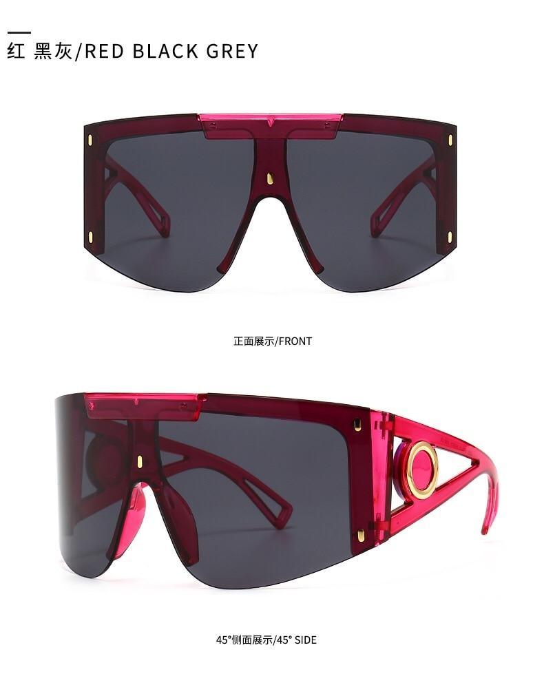 Polarized Lens Wear Over Prescription Glasses Fit Over Regular Glasses with 100% UV Protection Classic Male & Ladies Fashionable Big Size Sunglasses With Protection Against Wind & Sand Connected Sunglasses For Men & Women -Sunglasses- Melted Glam LLC
