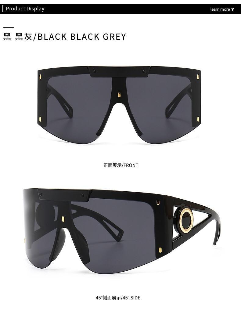 Polarized Lens Wear Over Prescription Glasses Fit Over Regular Glasses with 100% UV Protection Classic Male & Ladies Fashionable Big Size Sunglasses With Protection Against Wind & Sand Connected Sunglasses For Men & Women -Sunglasses- Melted Glam LLC