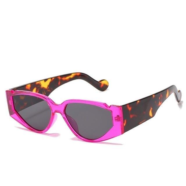 Polarized Oversized Fashion Vintage Eyewear Cat Eye Small Sunglasses For Women New Fashionable Triangle Retro Style Sunglasses For Men New Colorful Frames New Sun Glasses -sunglasses- Melted Glam LLC